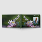 Gastenboek Herdenkingslibel Waterlelie Lotus (Volledig)