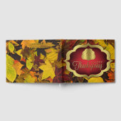 Gastenboek - Herfst Happy Thanksgiving (Volledig)