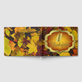 Gastenboek - Herfst Happy Thanksgiving (Volledig)