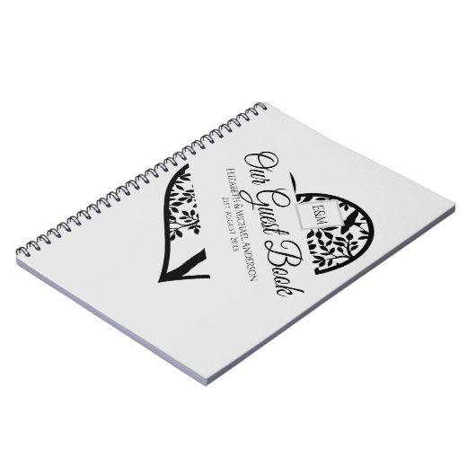 Gastenboek Huwelijk Herdenking Funeral Tree of Lif Notitieboek (Linkerzijde)