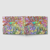 Gastenboek met gemengde bloemen (Volledig)