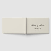 Gastenboek met gepersonaliseerd tekstontwerp (Volledig)