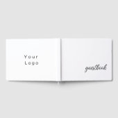 Gastenboek met logo hostel bed & ontbijt info (Volledig)