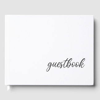 Gastenboek met logo hostel bed & ontbijt info