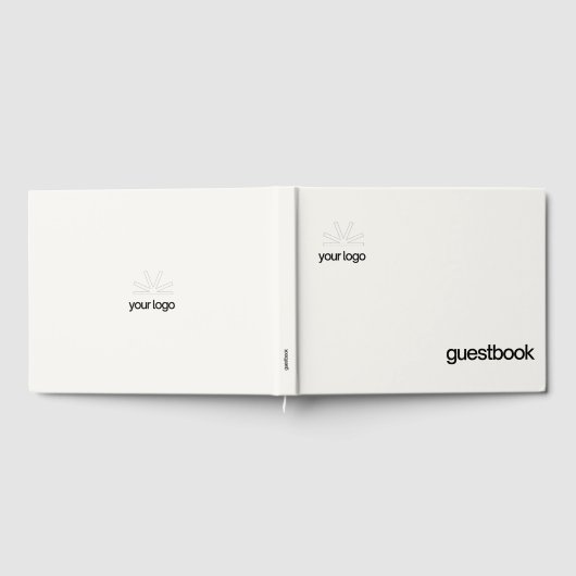 Gastenboek met logo hostel bed & ontbijt info (Volledig)