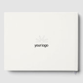 Gastenboek met logo hostel bed & ontbijt info (Achterkant)