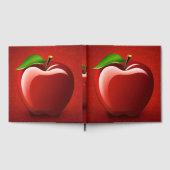 Gastenboek met Rode Appel Logo (Volledig)