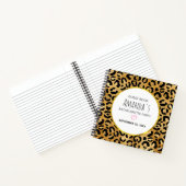 Gastenboek met wilde en exotische luipaardprint notitieboek (Binnen)