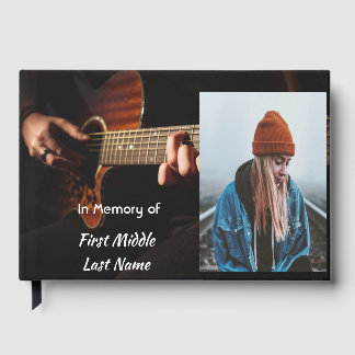Gastenboek Muzikant Gitarist Muziek