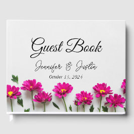 Gastenboek Pink Daisy