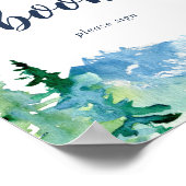 Gastenboek Rocky Mountain Poster (Hoek)