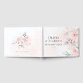 Gastenboek | Rozen voor roze Waterverf van voorjaa (Volledig)