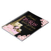 Gastenboek van het Baby shower Notitieboek (Linkerzijde)