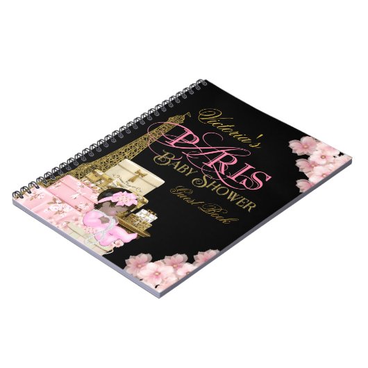 Gastenboek van het Baby shower Notitieboek (Linkerzijde)