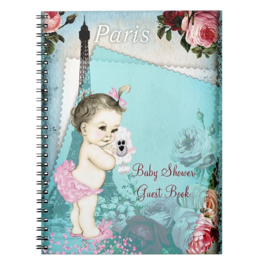 Gastenboek van het Baby shower Notitieboek (Voorkant)