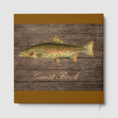 Gastenboek van Regenboogforel Donker Hout (Achterkant)