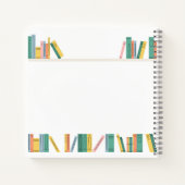 Gastenboek voor babyfeestje met boekenthema sprook notitieboek (Achterkant)