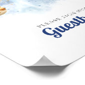 Gastenboek voor de eerste verjaardag van Outer Spa Poster (Hoek)