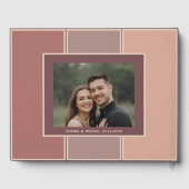 Gastenboek voor elke gelegenheid antieke stoffige  (Achterkant)