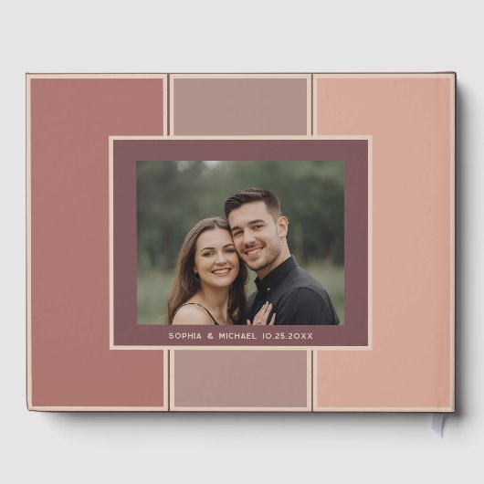 Gastenboek voor elke gelegenheid antieke stoffige  (Achterkant)