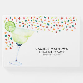 Gastenboek voor feestelijke verlovingspartij