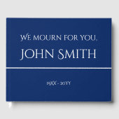 Gastenboek voor gewone en basisherinneringen (Voorkant)