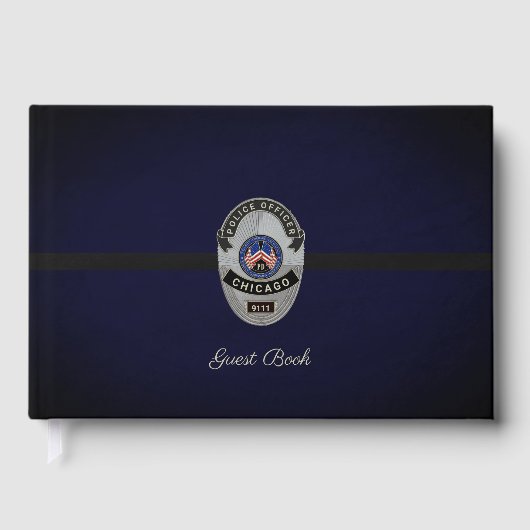 Gastenboek voor politiepensioen (Voorkant)