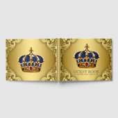 Gastenboek voor prinsje baby shower (Volledig)