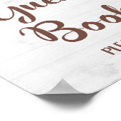 Gastenboek Zonnebloemen Feest- of Bruisfeest bordj Poster (Hoek)