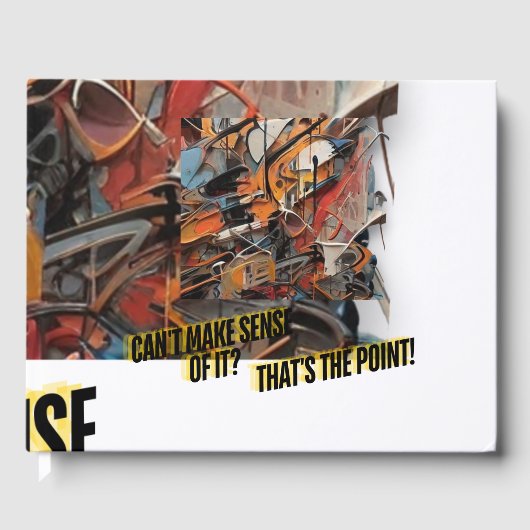 Gastenboeken/Abstracte kunst Gastenboek (Voorkant)