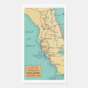 Gastenhanddoeken voor Florida's Westkust Servet
