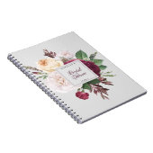 Gastenlijst rozen Vrijgezellenfeest Notitieboek (Rechterzijde)