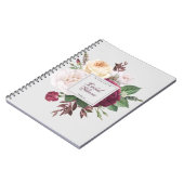 Gastenlijst rozen Vrijgezellenfeest Notitieboek (Linkerzijde)