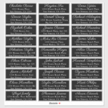 Gastennamen Adres 27 Gepersonaliseerd Verzendlabel