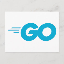 GasterLogo (Go Programming Language) Briefkaart
