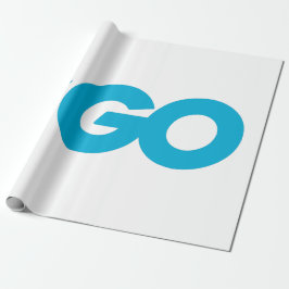 GasterLogo (Go Programming Language) Cadeaupapier