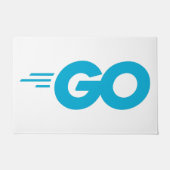 GasterLogo (Go Programming Language) Deurmat (Voorkant)