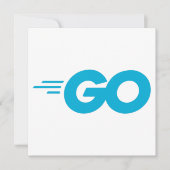 GasterLogo (Go Programming Language) Kaart (Voorkant)