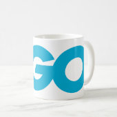GasterLogo (Go Programming Language) Koffiemok (Voorkant rechts)
