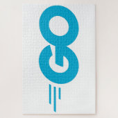 GasterLogo (Go Programming Language) Legpuzzel (Verticaal)