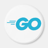GasterLogo (Go Programming Language) Magneet (Voorkant)