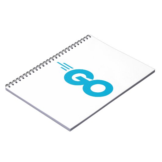 GasterLogo (Go Programming Language) Notitieboek (Linkerzijde)