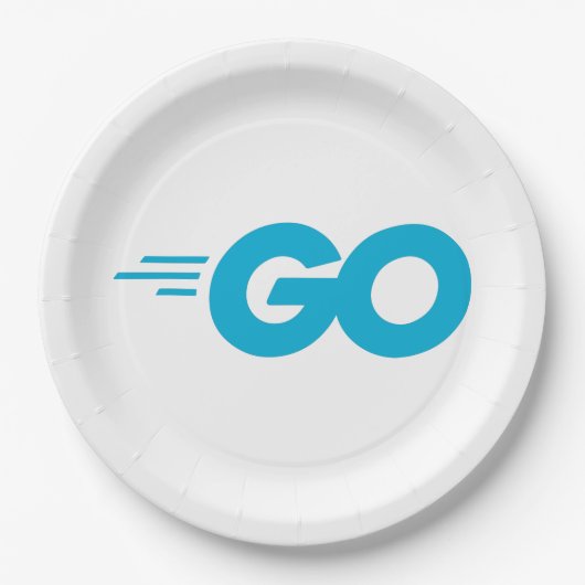 GasterLogo (Go Programming Language) Papieren Bordje (Voorkant)
