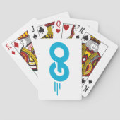 GasterLogo (Go Programming Language) Pokerkaarten (Achterkant)