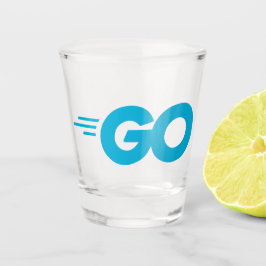 GasterLogo (Go Programming Language) Shot Glas