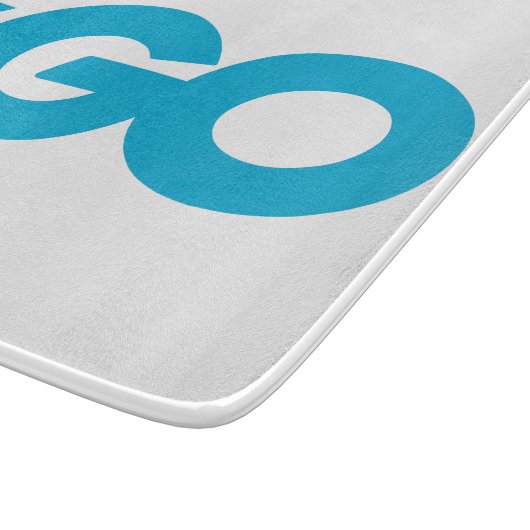 GasterLogo (Go Programming Language) Snijplank (Hoek)
