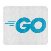 GasterLogo (Go Programming Language) Snijplank (Voorkant)