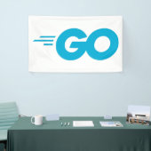 GasterLogo (Go Programming Language) Spandoek (Beurs)