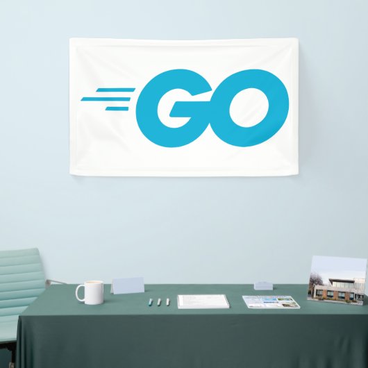 GasterLogo (Go Programming Language) Spandoek (Beurs)
