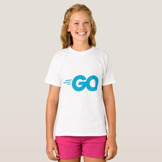 GasterLogo (Go Programming Language) T-shirt (Voorkant volledig)